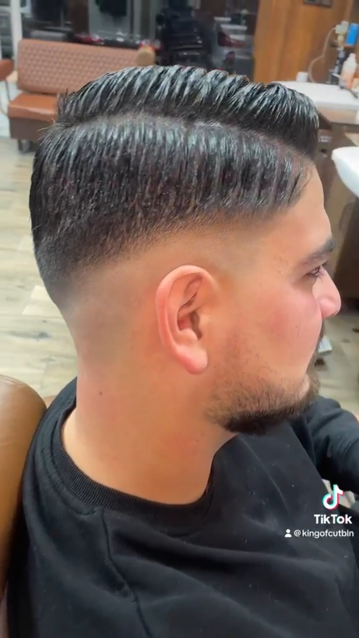 Classic Side Part